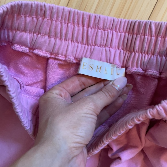 Pink Meshki Athletic Shorts - Picture 3 of 3